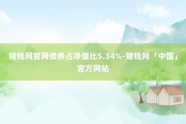 赌钱网官网债券占净值比5.34%-赌钱网「中国」官方网站